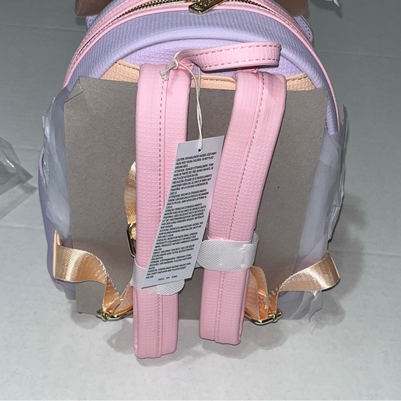 Disney Parks Loungefly Pastel Pink and Purple Figment Backpack New with Tag - Picture 8 of 16